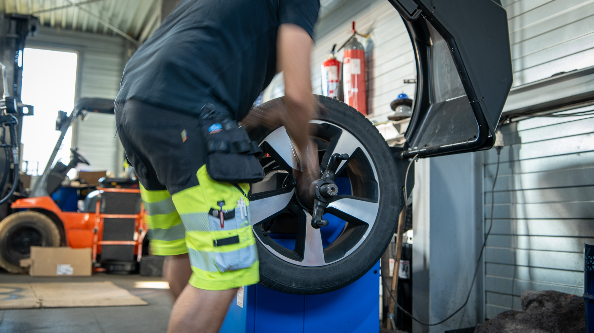 Garage Barnes werkplaats in Hamme